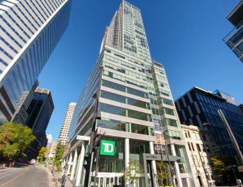 Altoria condos for sale and for rent in Luxury Building in Montreals financial district
